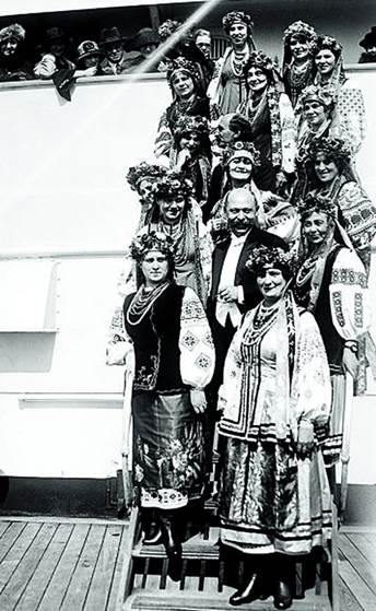 Прибуття хору Кошиця до Нью-Йорку, 26 вересня 1922 р.